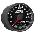 2-1/16" Wasserdruck, 0-30 Psi, Spek-Pro, Black/Black, Ecu