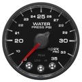 2-1/16" Wasserdruck, 0-35 Psi, Spek-Pro, Black/Black, Ecu