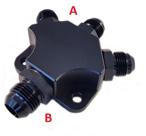 X-block billet schwarz
