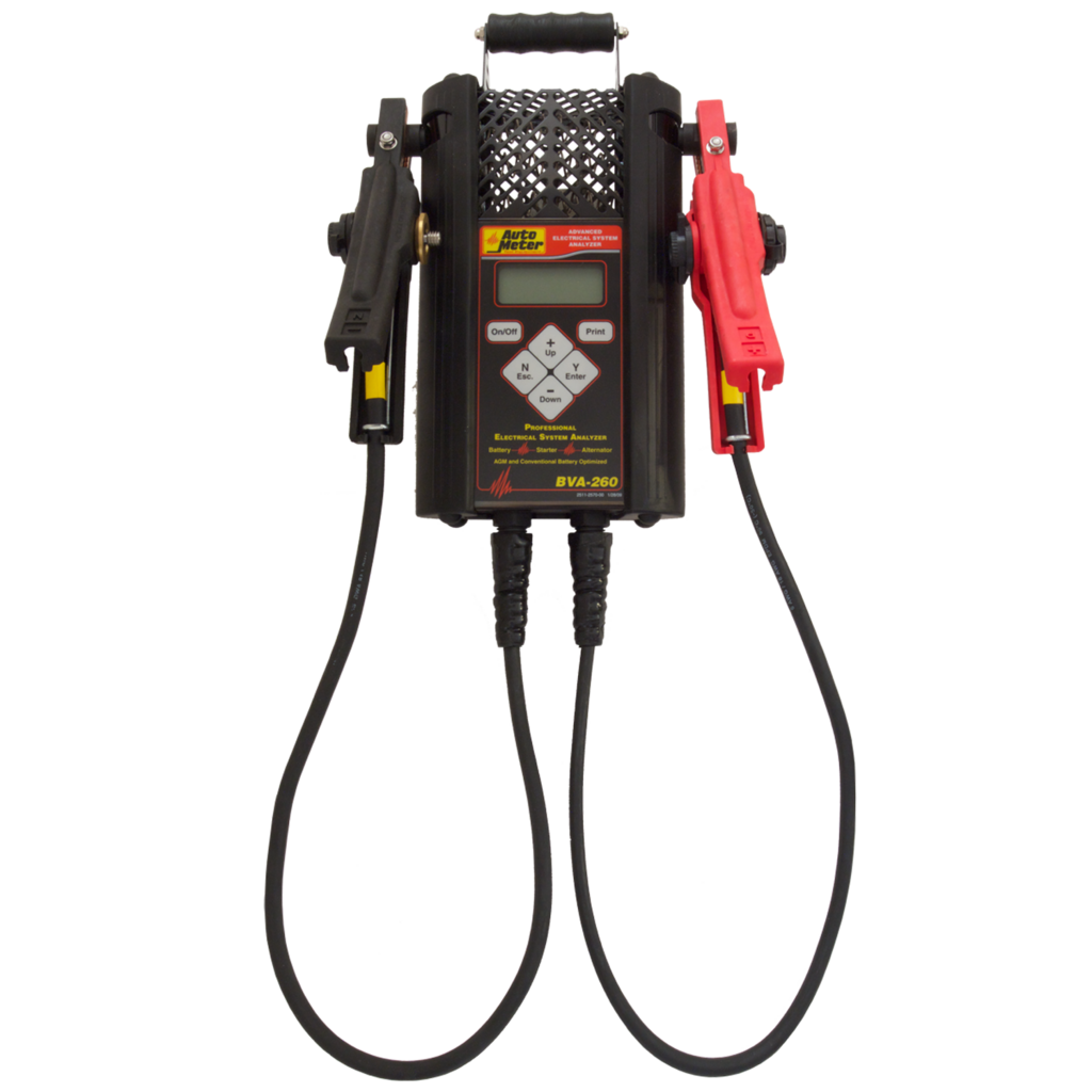 Bva-260; Professional Grade Intelligent Hand Held Electrical System Analyzer For 6v & 12 Applications