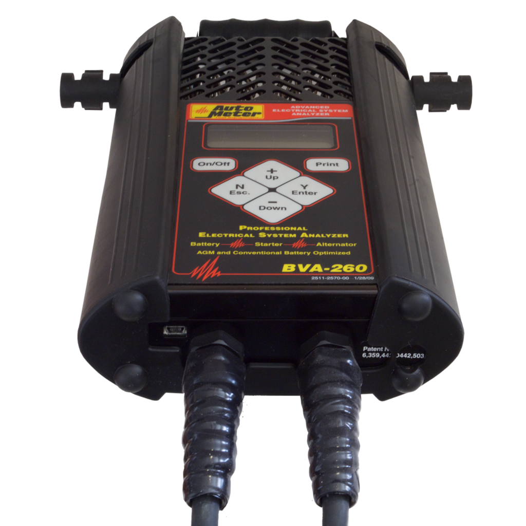 Bva-260; Professional Grade Intelligent Hand Held Electrical System Analyzer For 6v & 12 Applications