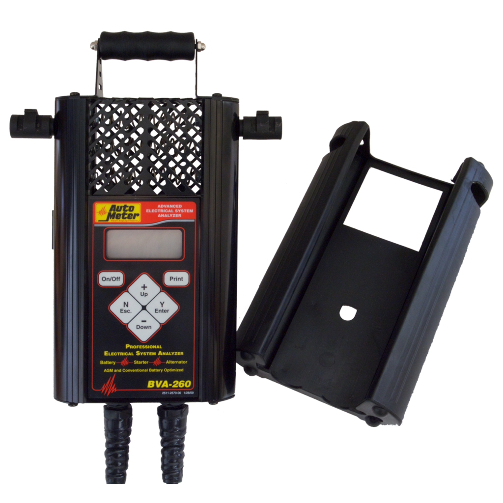 Bva-260; Professional Grade Intelligent Hand Held Electrical System Analyzer For 6v & 12 Applications