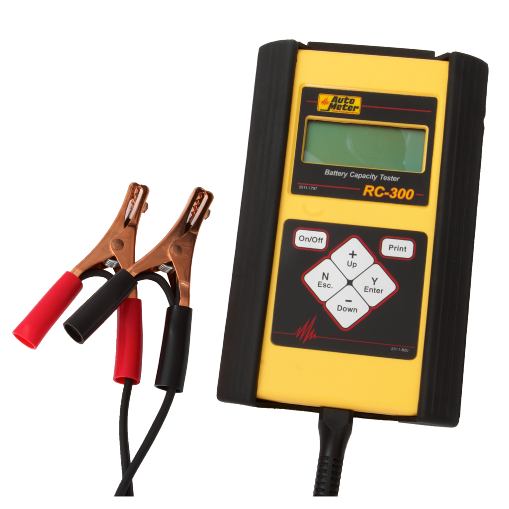Rc-300; Technician Grade Intelligent Handheld Sla And Standby Battery Tester For 6v & 12 Applications