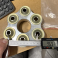 Antriebsschutzadapter Mitte zu großer Größe