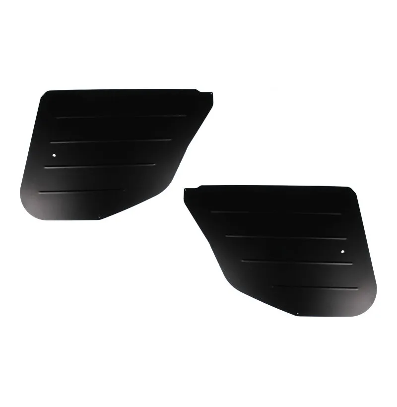BMW E46 Limousine Hecktürverkleidungen Aluminium