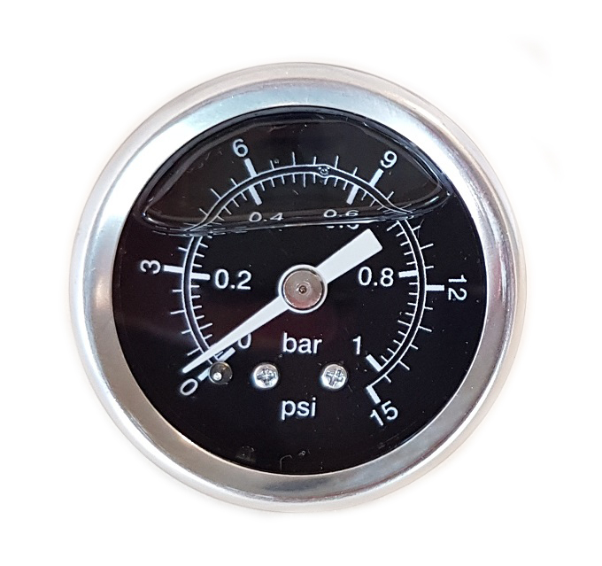 Kraftstoffdruckmesser 0-1 bar (Vergaser)