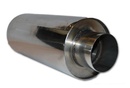 Schalldämpfer 3" Full Flow Rostfrei
