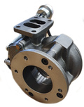 Holset super hx40 turbinengehäuse # 16 internes wastegate