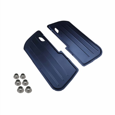 Türplatte Aluminium Front BMW E46