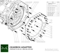 Adapterplatte Chevrolet LS LS1 LS3 LS7