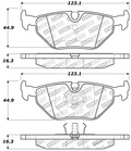 BMW 318-328 E36, E46 hinten