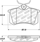 Audi TT I 1.8T 2WD (ohne Bremsabnutzungswarnfront) hinten