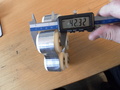 Antriebsschutzadapter Mitte zu großer Größe