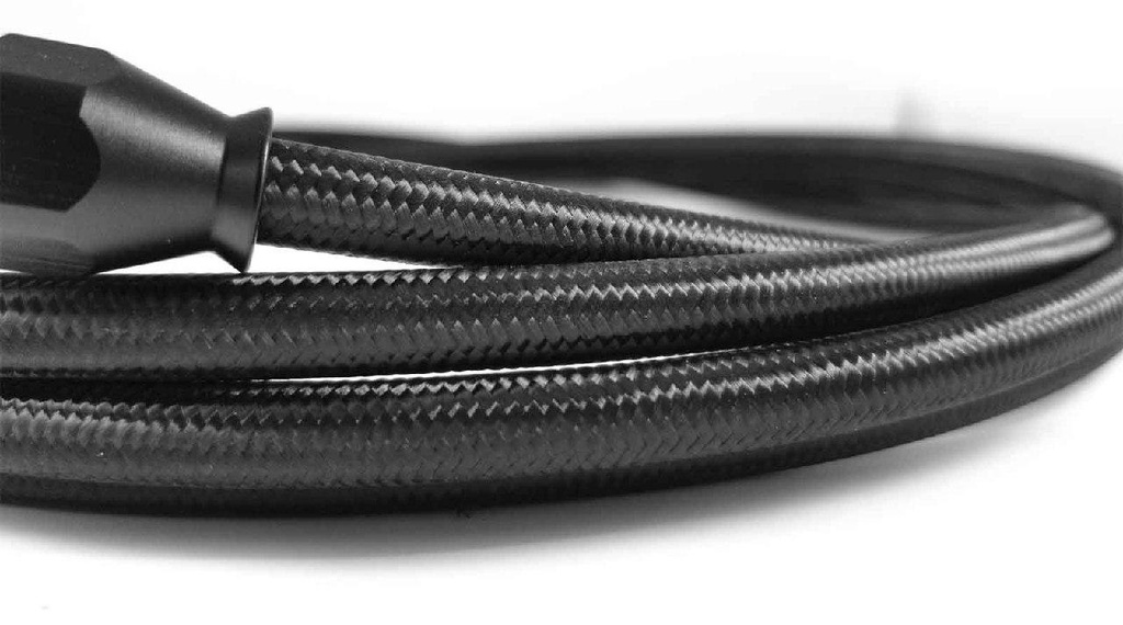 AN4 Nylon geflochtene PTFE-Schlauch