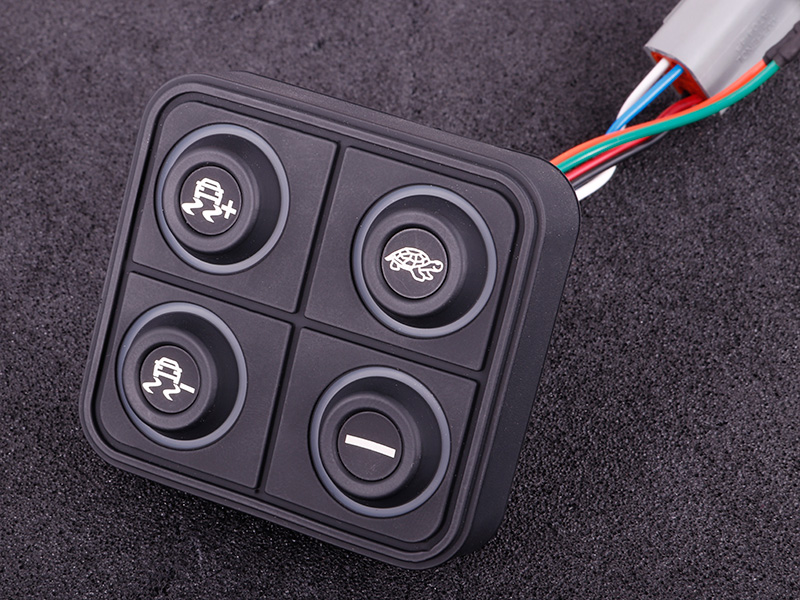 Kann Tastatur (4 Tasten) Multi Color LED