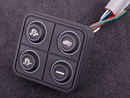 Kann Tastatur (4 Tasten) Multi Color LED