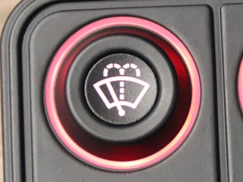 Windschutzscheibenwaschflüssigkeit, Symbol kann Tastatur