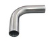90 ° Aluminiumrohr 4" poliert