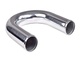 180 ° Aluminiumrohr 3" poliert