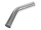 45 ° Aluminiumrohr 4" poliert
