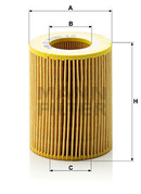 Ölfilter BMW M50, M52, M54, M56