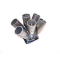 Merge Collector 6CYL-MAD-Stahl gerade - T3 twin-entry