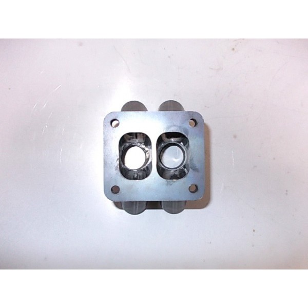 Merge Collector 6CYL-MAD-Stahl gerade - T3 twin-entry