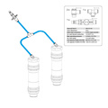 Air Jack 90-Wettbewerb komplett Set 3PC, 8 bar / 120 psi
