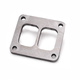 T4 Turbo Flansch Twin Eintrag 82x69mm Stahl