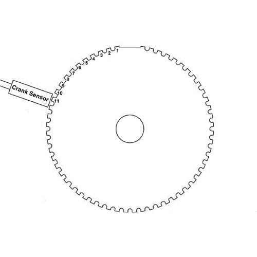 Triggerrad 138mm / 83mm (60-2)