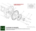PMC-Schwungrad Mercedes-Benz M113 M113K M156 AMG - BMW M57N M57N2 GS6-53DZ HGD JGA HGA 184mm 7.25 "(P)