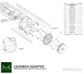 PMC-Getriebeadapterplatte BMW M50 S50 M52 M54