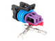Stecker 2-Wege-Buchsegehäuse (LSX CLT)