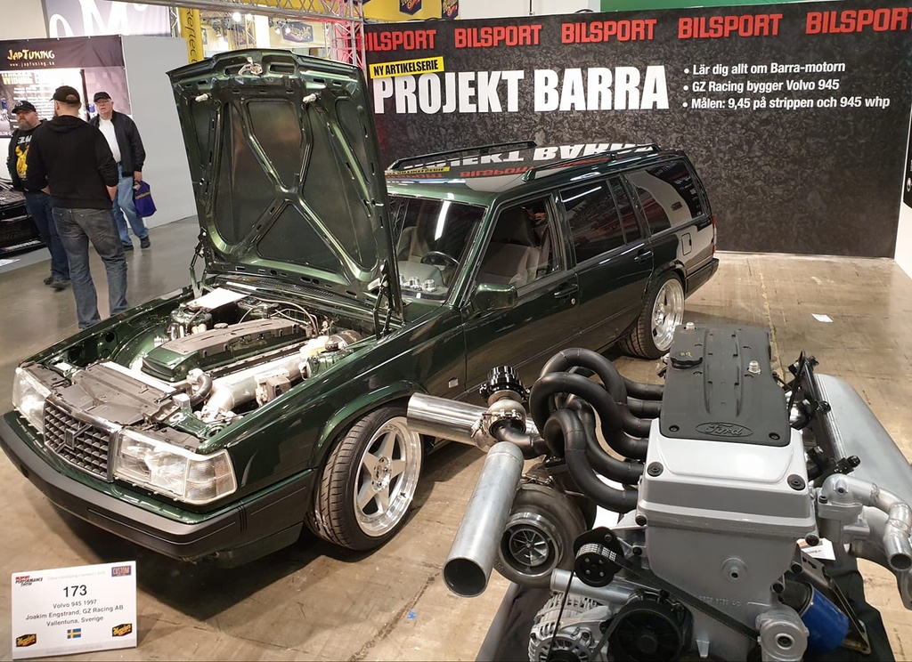 Motormontage Volvo 740/940 - Ford Barra