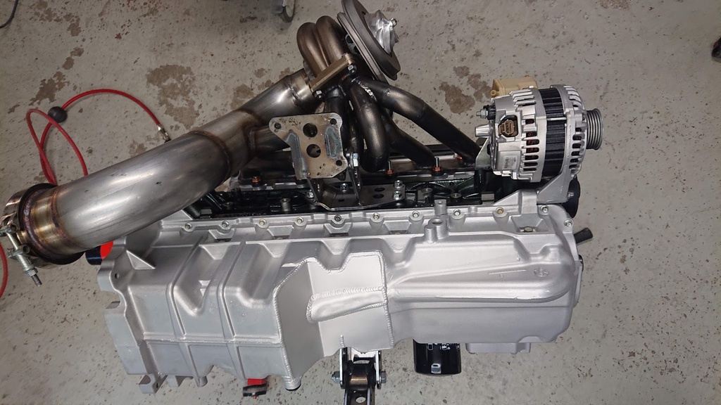 Motormontage Volvo 740/940 - Ford Barra