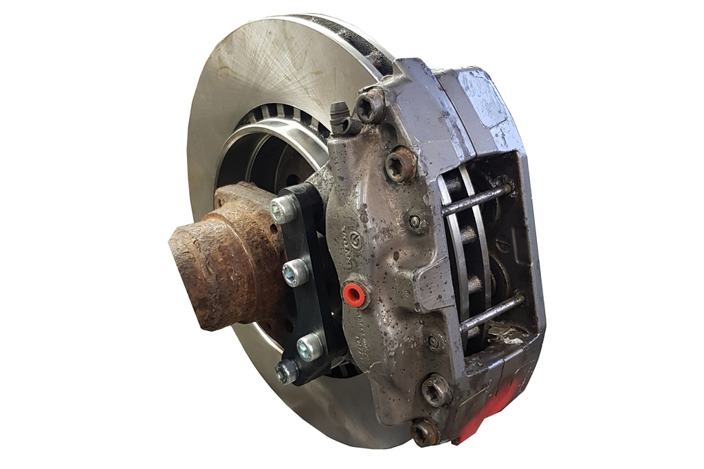 S60R/V70R-Rückseite - Volvo 2/7/940 Bremssatteladapter