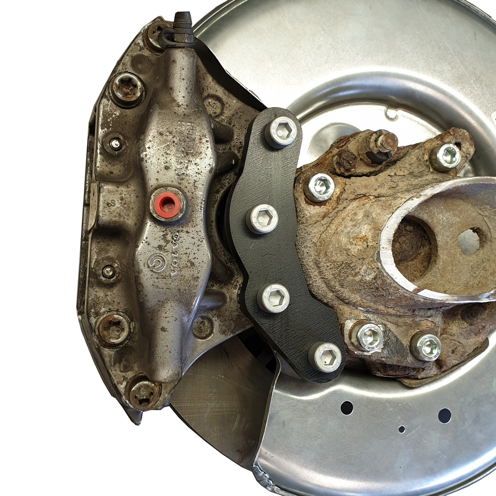 S60R/V70R-Rückseite - Volvo 850/V70I Bremssatteladapter