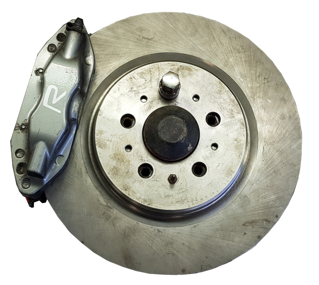 S60R/V70R-Rückseite - Volvo 850/V70I Bremssatteladapter