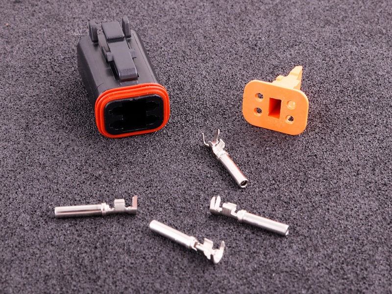 Stecker 4-Wege-Sockelgehäuse-DT-Serie